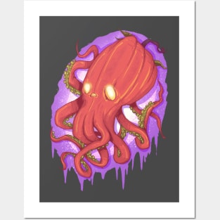 OctoPumpkin Posters and Art